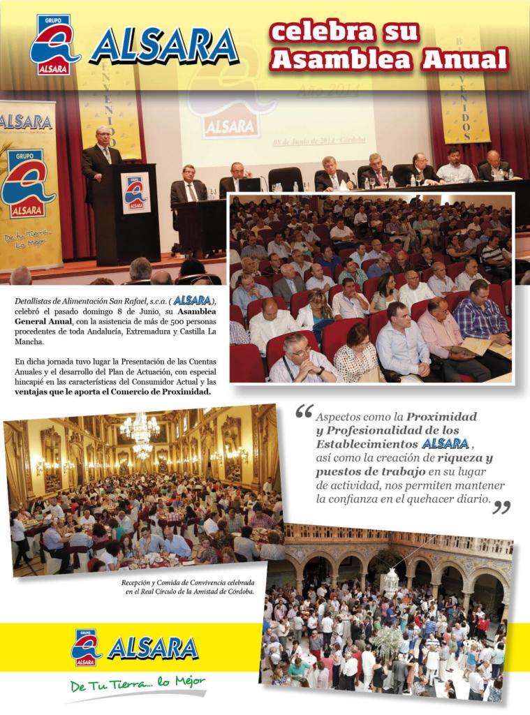 Celebración Asamblea Anual 2014 1 Celebración Asamblea Anual 2014 1