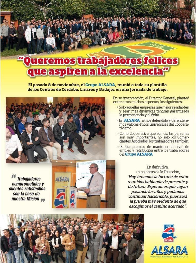 Queremos trabajadores felices que aspiren a la excelencia 1 Queremos trabajadores felices que aspiren a la excelencia 1