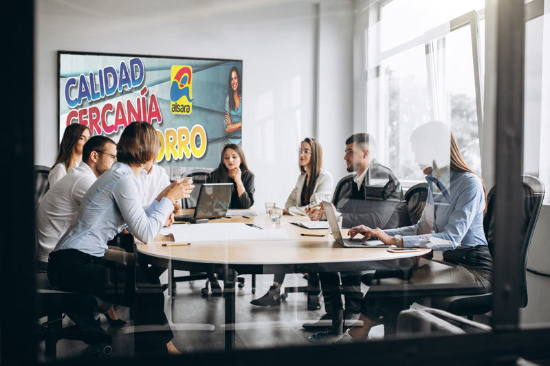 reunión profesionales supermercados alsara