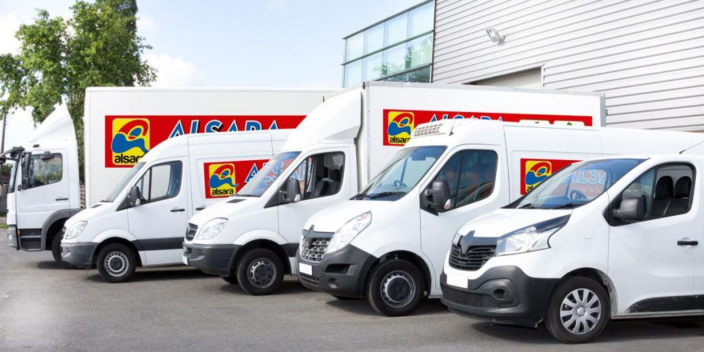 camiones logistica alsara