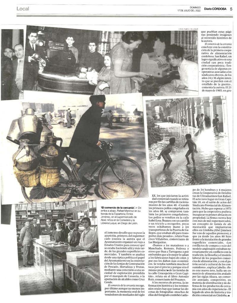 Alsara presenta de manera oficial el libro “El  Comercio de la Cercanía”, sobre el cooperativismo y la historia del comercio cordobés￼ 7