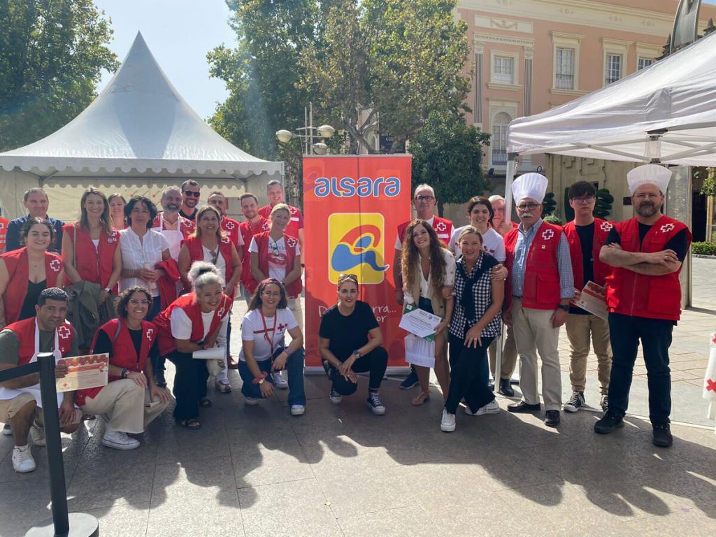 Alsara celebra junto a Cruz Roja el día de la banderita 1
